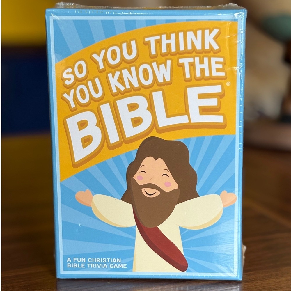 So You Think‎ You Know The Bible Trivia Card Game 300 Cards ASM Games New Sealed